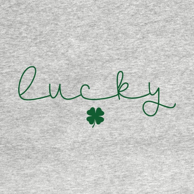 Lucky Clover St Patricks Day by TDH210